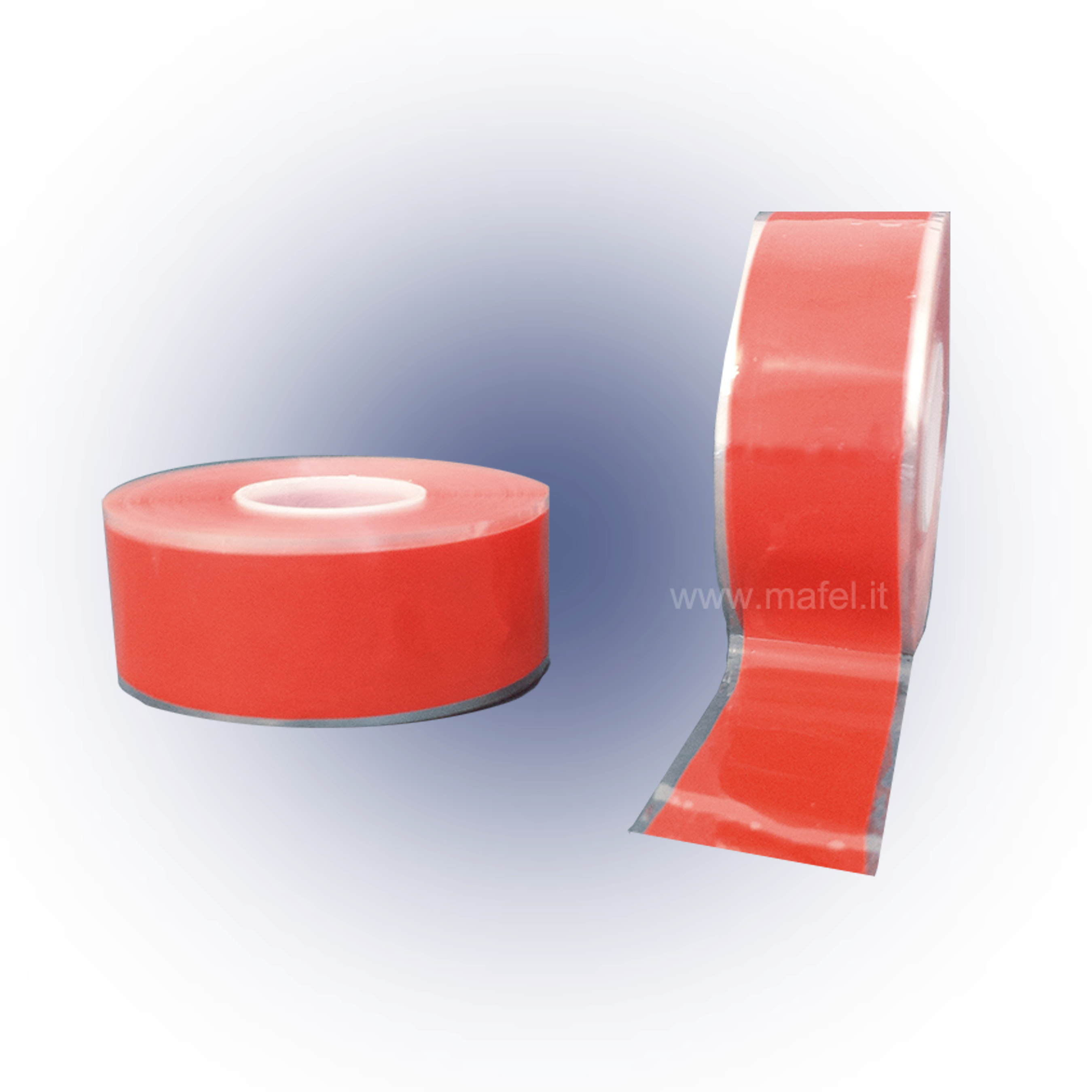 NASTRO AUTOAGGLOMERANTE IN SILICONE ROSSO