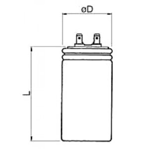 CONDENSATORI ELETTRICI MONOFASE FF
