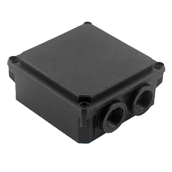 COPRIBASETTA C/PASSACAVI per motore MEC tipo IP 65