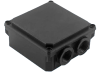 COPRIBASETTA C/PASSACAVI per motore MEC tipo IP 65
